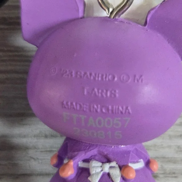 Sanrio My Melody Kuromi Charm Set Kawaii Lolita Goth Keychain Pendant - Picture 9 of 10